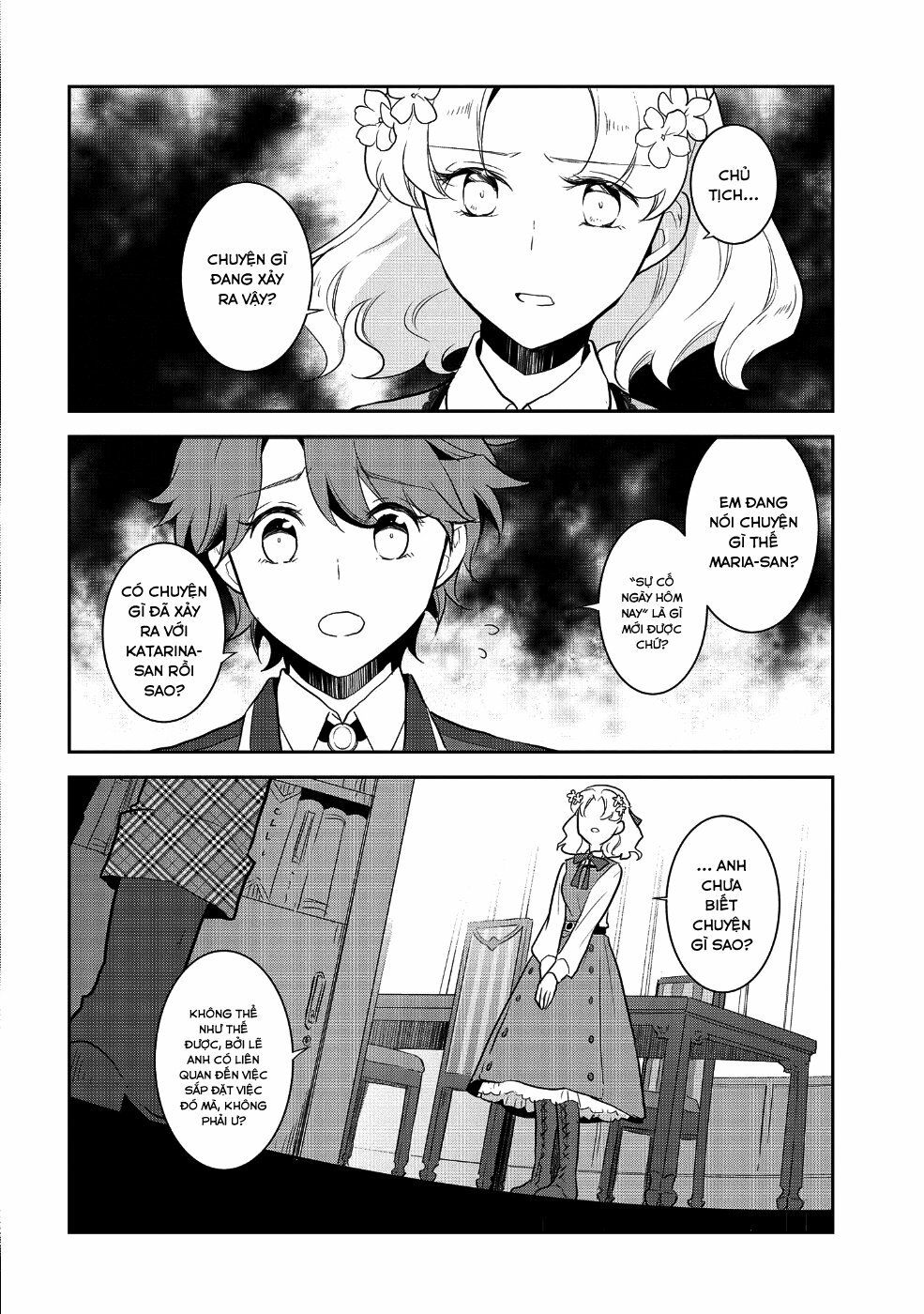 Sau Khi Được Tái Sinh, Tôi Bị Kéo Vào Game Otome Với Vai Trò Nữ Ác Nhân Và Bị Gắn Toàn Flag Đen... Chapter 17 - Page 23