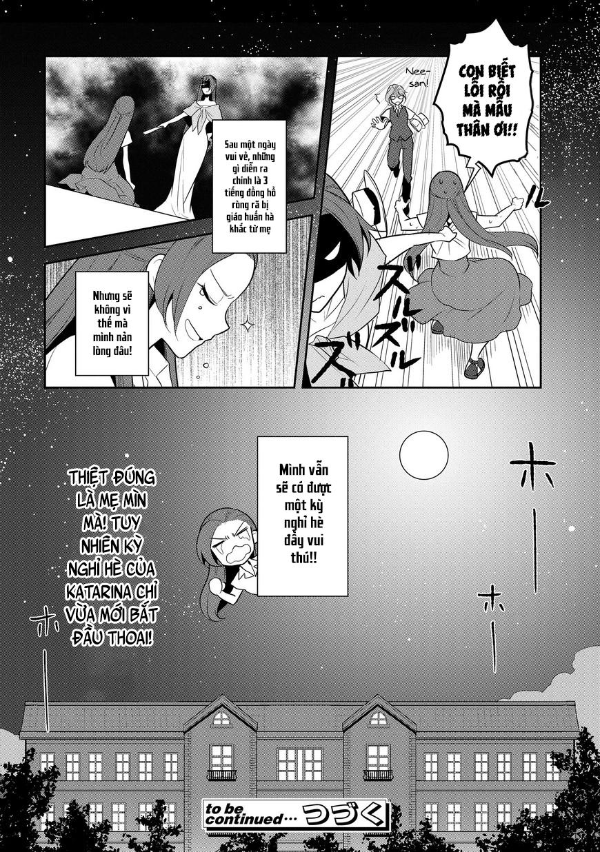 Sau Khi Được Tái Sinh, Tôi Bị Kéo Vào Game Otome Với Vai Trò Nữ Ác Nhân Và Bị Gắn Toàn Flag Đen... Chapter 11 - Page 28