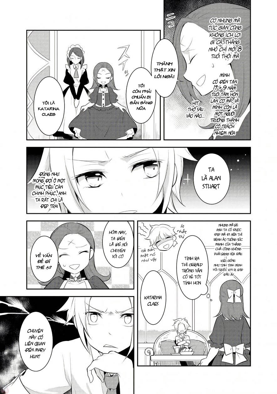 Sau Khi Được Tái Sinh, Tôi Bị Kéo Vào Game Otome Với Vai Trò Nữ Ác Nhân Và Bị Gắn Toàn Flag Đen... Chapter 4 - Page 12