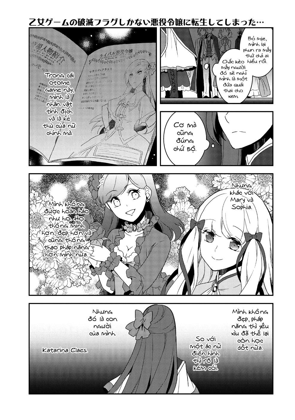 Sau Khi Được Tái Sinh, Tôi Bị Kéo Vào Game Otome Với Vai Trò Nữ Ác Nhân Và Bị Gắn Toàn Flag Đen... Chapter 20 - Page 22