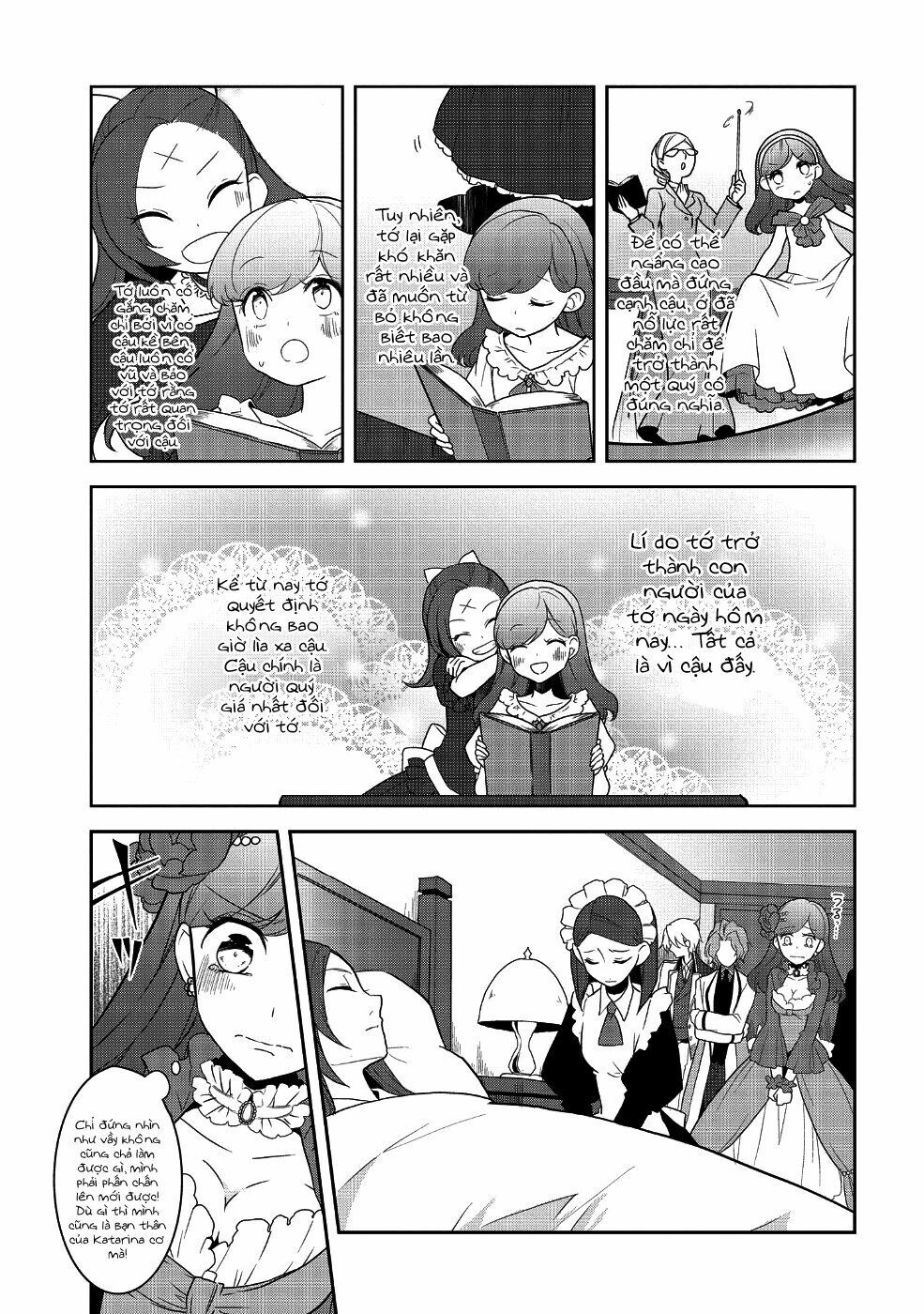 Sau Khi Được Tái Sinh, Tôi Bị Kéo Vào Game Otome Với Vai Trò Nữ Ác Nhân Và Bị Gắn Toàn Flag Đen... Chapter 18 - Page 12