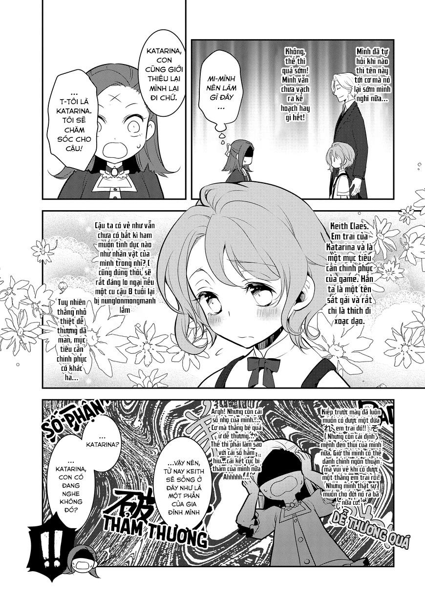 Sau Khi Được Tái Sinh, Tôi Bị Kéo Vào Game Otome Với Vai Trò Nữ Ác Nhân Và Bị Gắn Toàn Flag Đen... Chapter 2 - Page 7