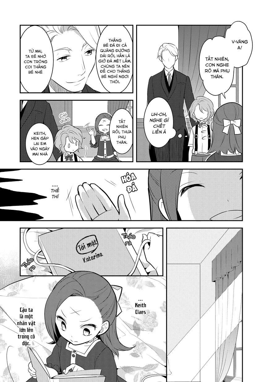 Sau Khi Được Tái Sinh, Tôi Bị Kéo Vào Game Otome Với Vai Trò Nữ Ác Nhân Và Bị Gắn Toàn Flag Đen... Chapter 2 - Page 8