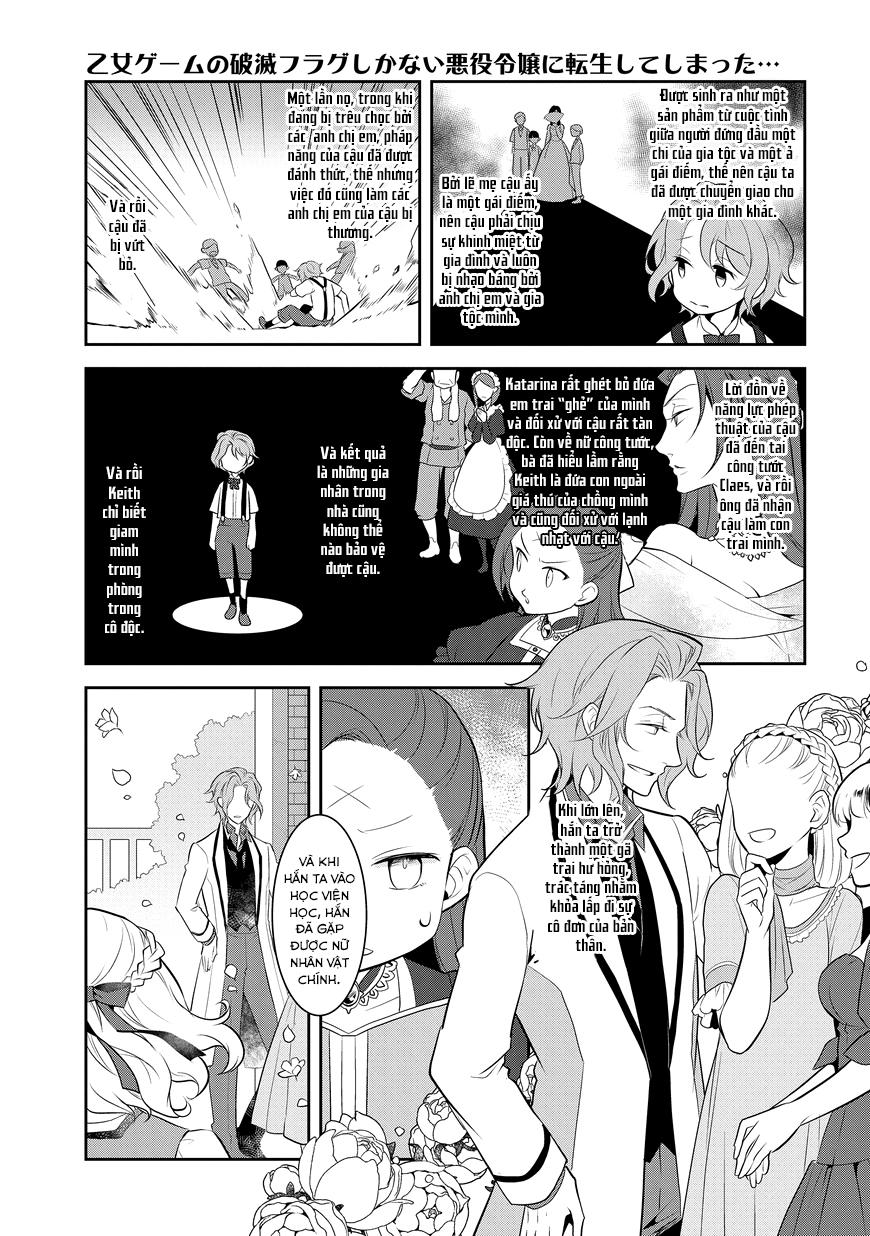 Sau Khi Được Tái Sinh, Tôi Bị Kéo Vào Game Otome Với Vai Trò Nữ Ác Nhân Và Bị Gắn Toàn Flag Đen... Chapter 2 - Page 9