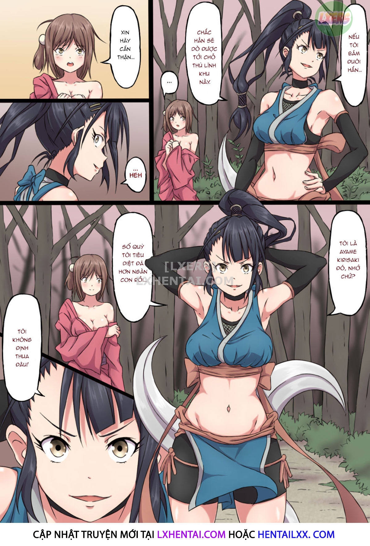 Đánh Bại Ayame Kunoichi Chapter 1 - Page 6