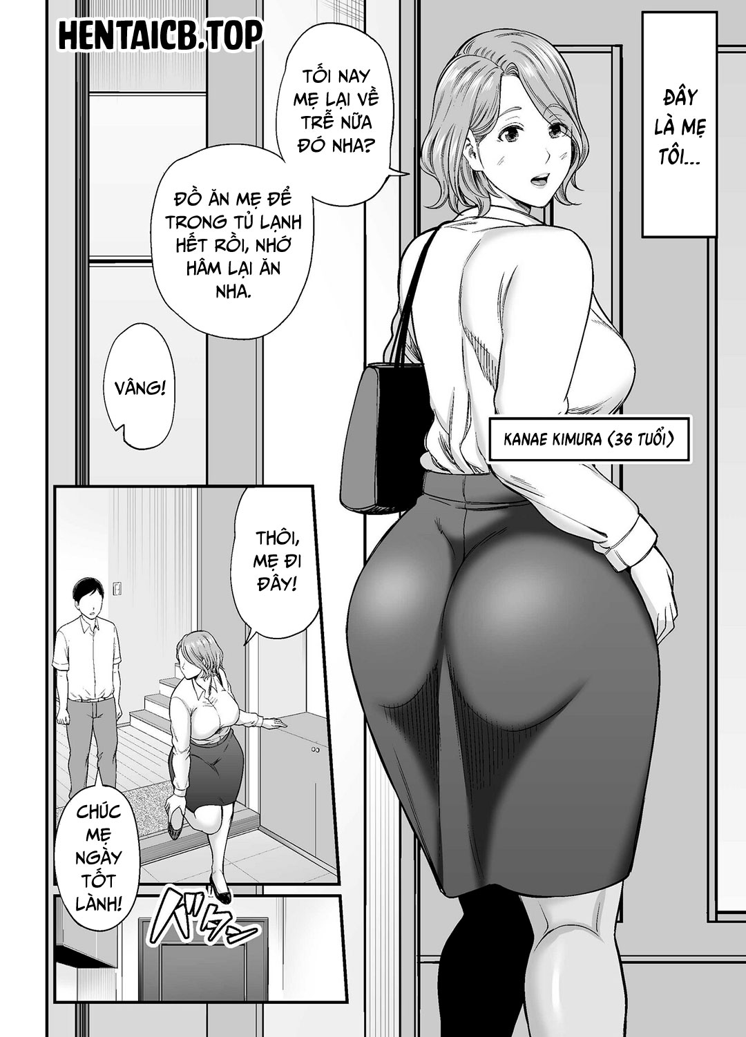 Mông To Của Mẹ Quá Sexy Chapter 1 - Page 4