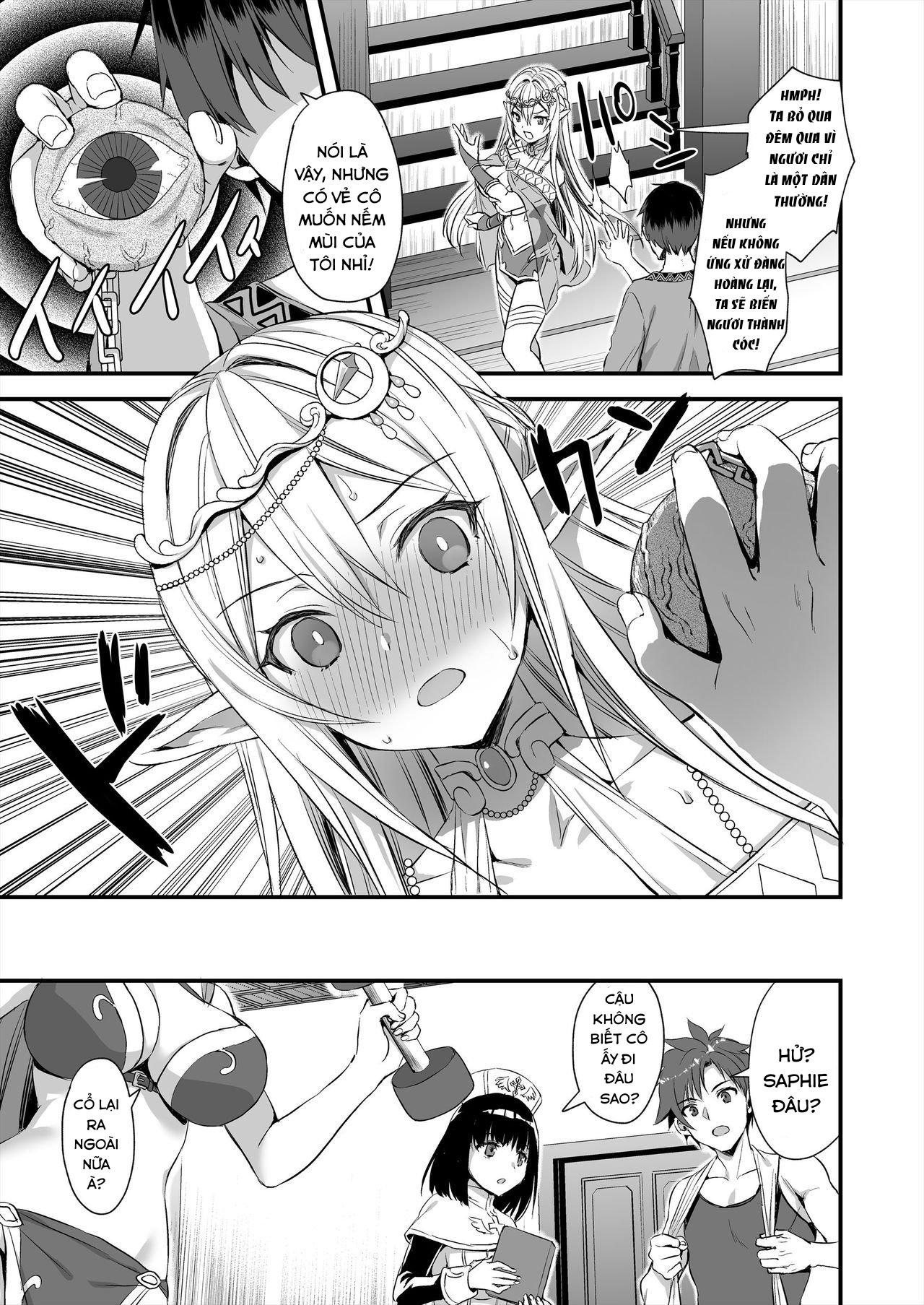 Isekai Với Mắt Quỷ Làm Elf Phải Nứng Chapter 1 - Page 30