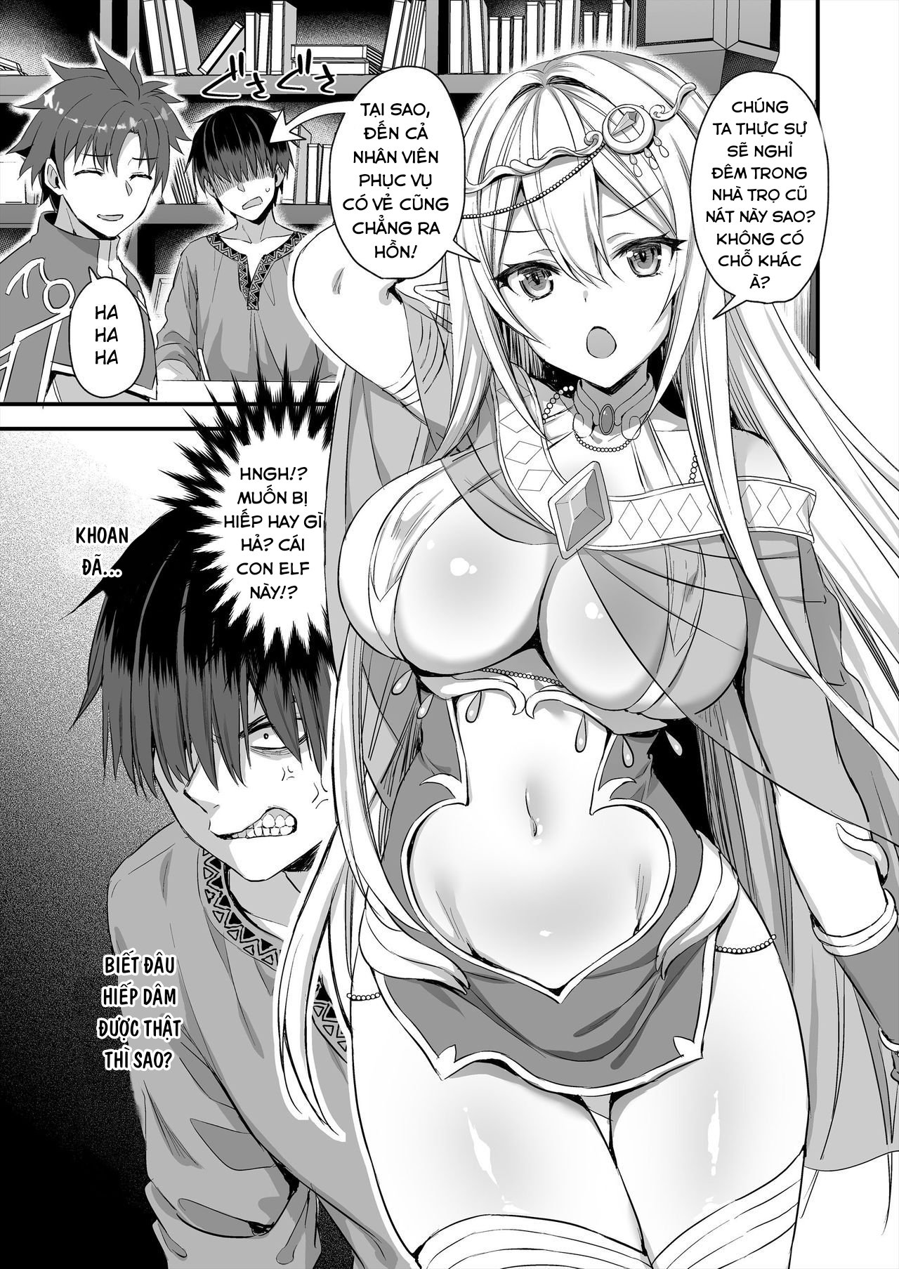 Isekai Với Mắt Quỷ Làm Elf Phải Nứng Chapter 1 - Page 4