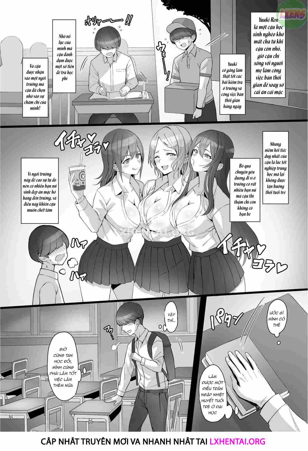 Cứu Một Cô Nàng Được Cả Dàn Harem Chapter 1 - Page 3