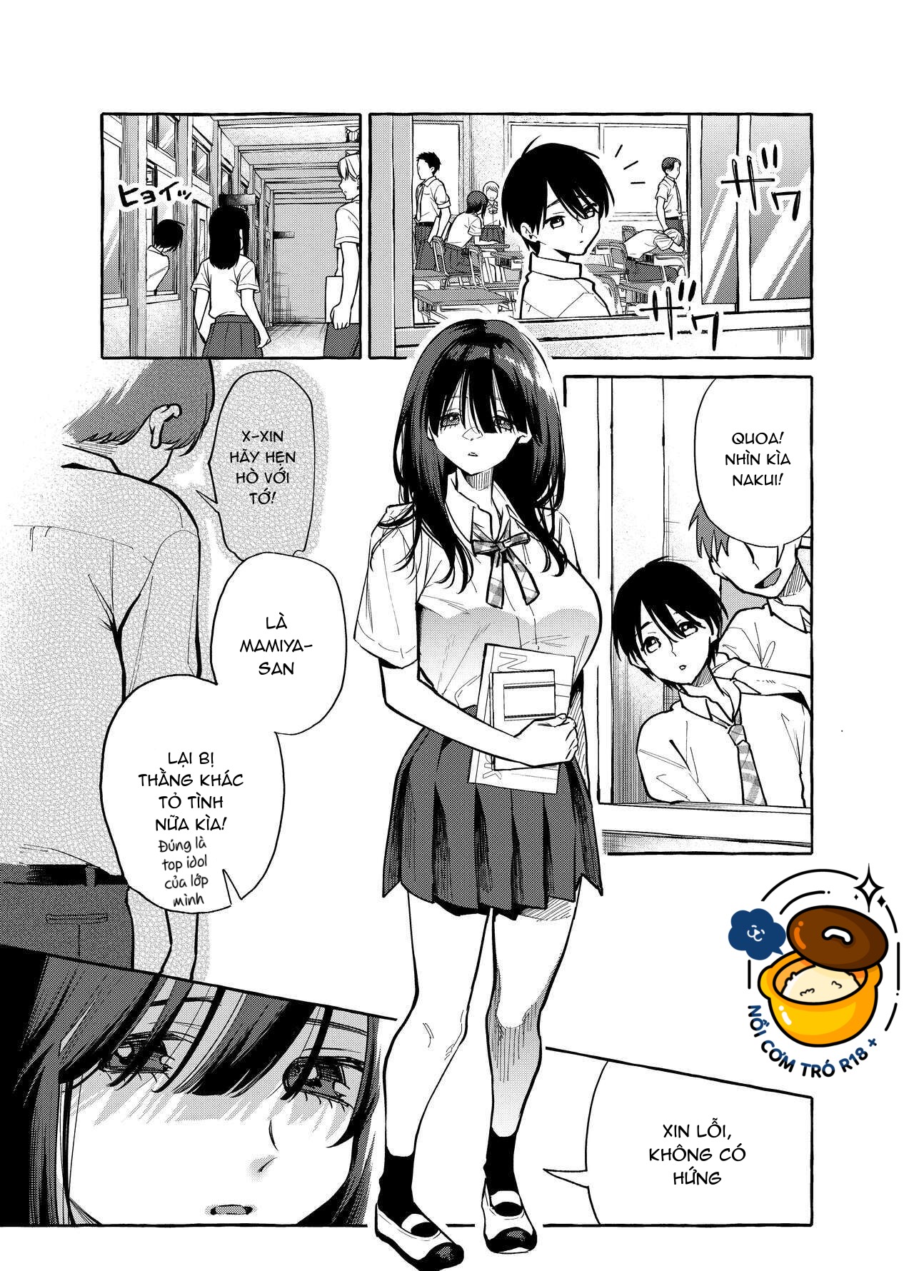 Mamiya-san Bàn Kế Bên Chapter 1 - Page 2