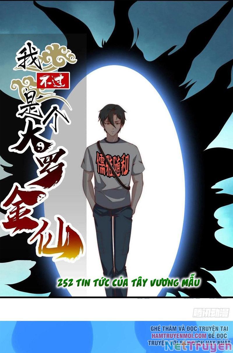 Ta Chẳng Qua Là Một Đại La Kim Tiên Chapter 252 - Page 1