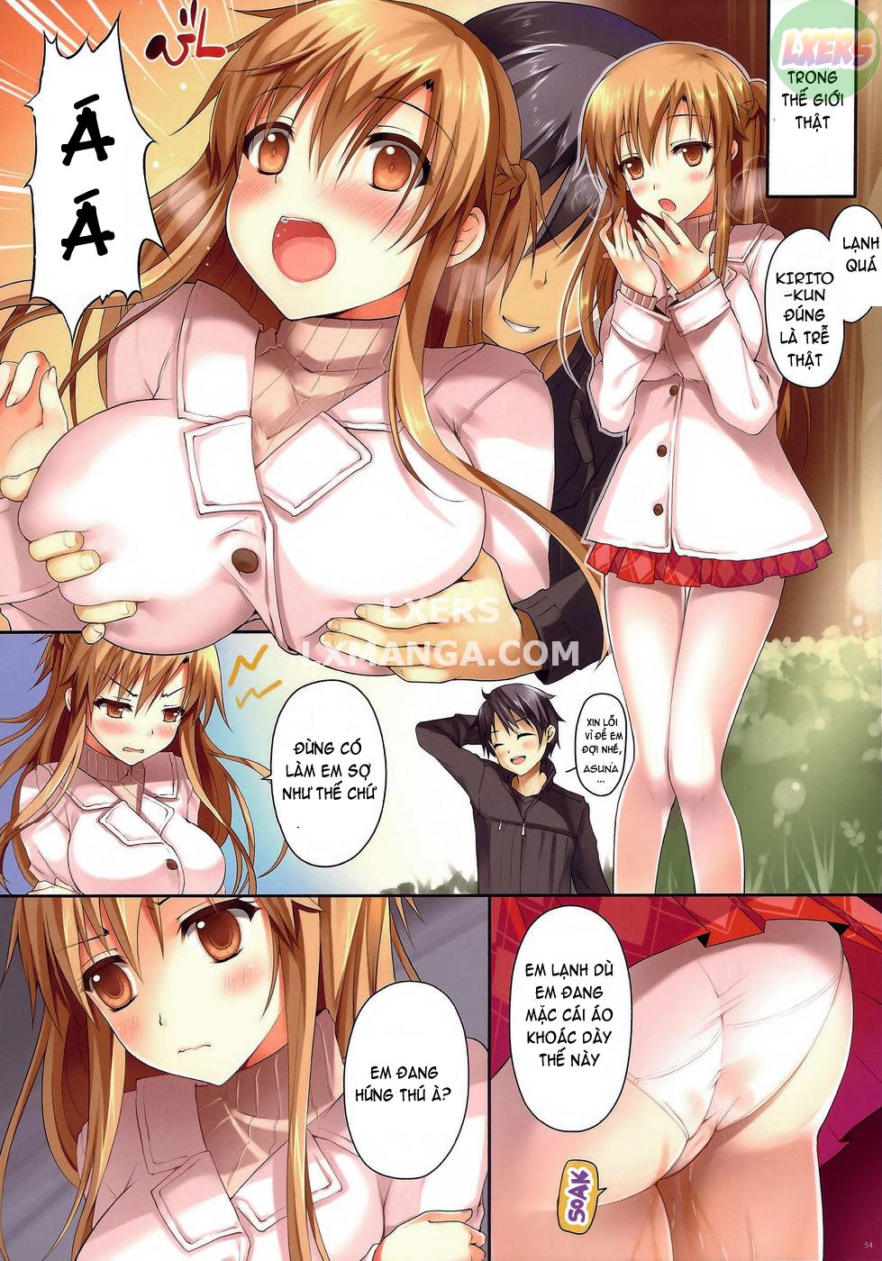 Bắn Vào Trong Asuna (SAO) Chapter 2 - Page 23