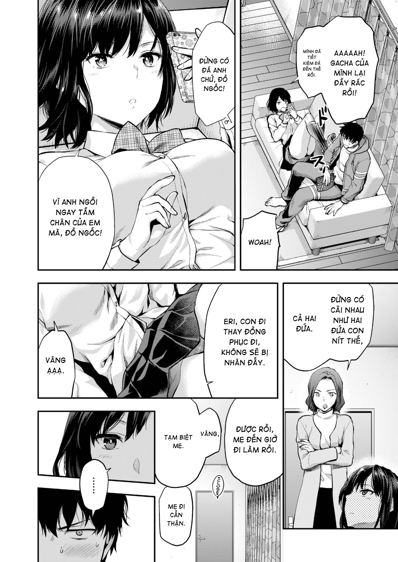 Một Ngày Bình Thường Của Anh Em Nhà Kusui Chapter 1 - Page 2