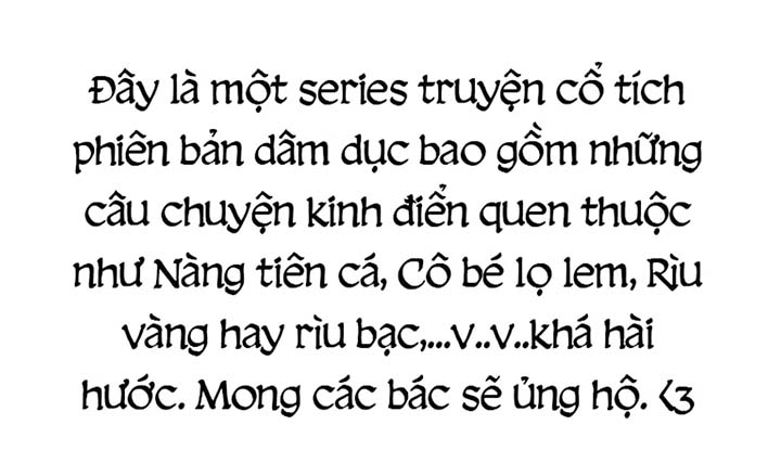 Truyện Cổ Tích Dâm Đãng - Trang 1