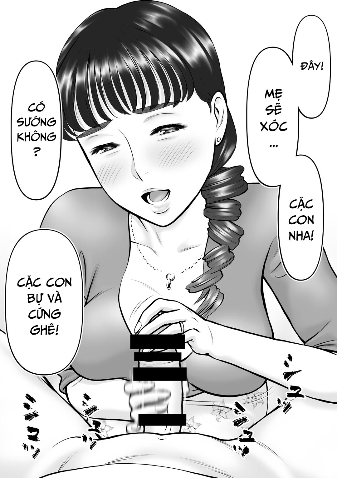 Tinh Của Tôi Chảy Ra Từ Miệng Mẹ Chapter 1 - Page 10