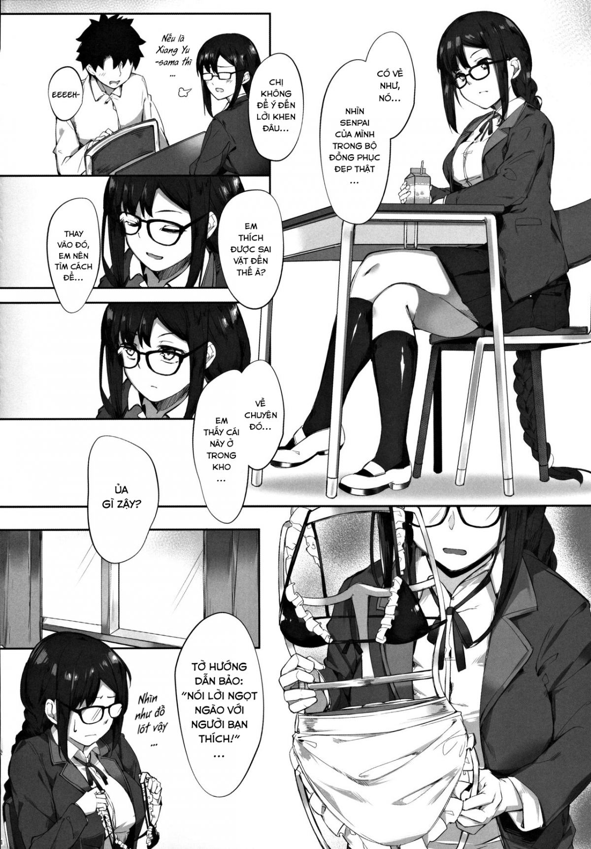 Gucchan-senpai, Em Không Thể Chịu Đựng Được Nữa Chapter 1 - Page 4