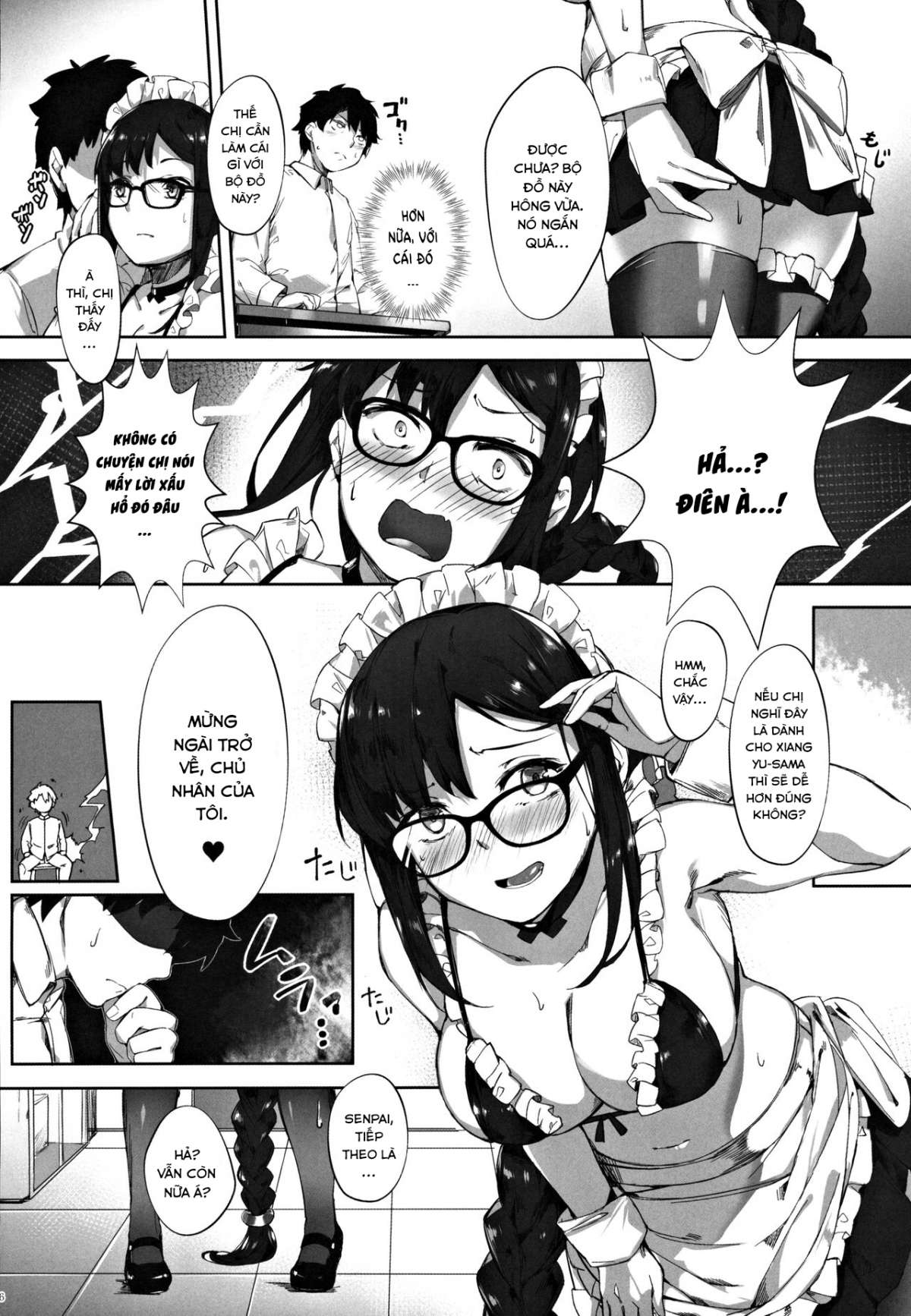 Gucchan-senpai, Em Không Thể Chịu Đựng Được Nữa Chapter 1 - Page 6