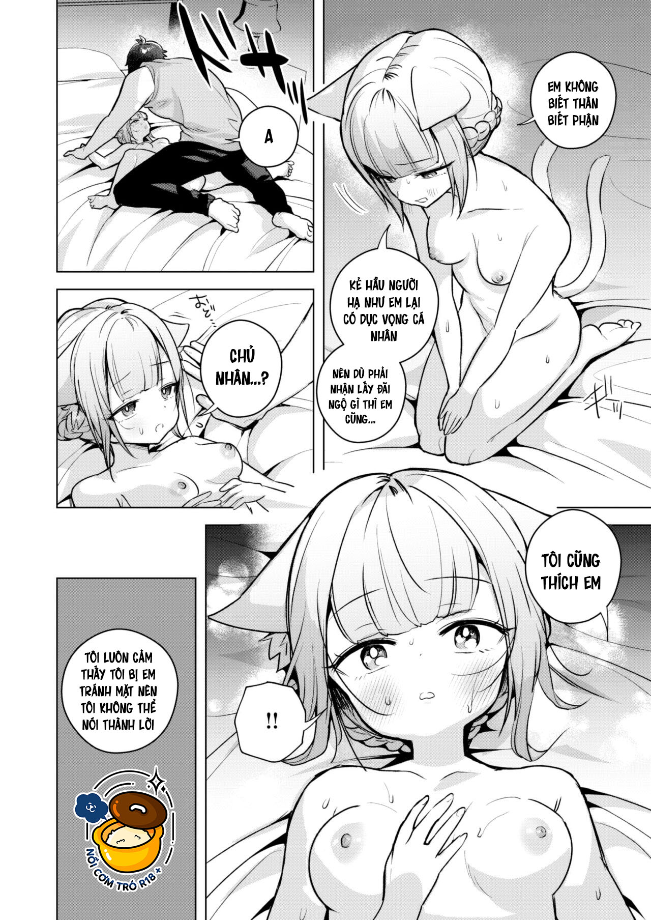 Elena - Cô Hầu Gái Mèo Mềm Mại Chapter 1 - Page 18