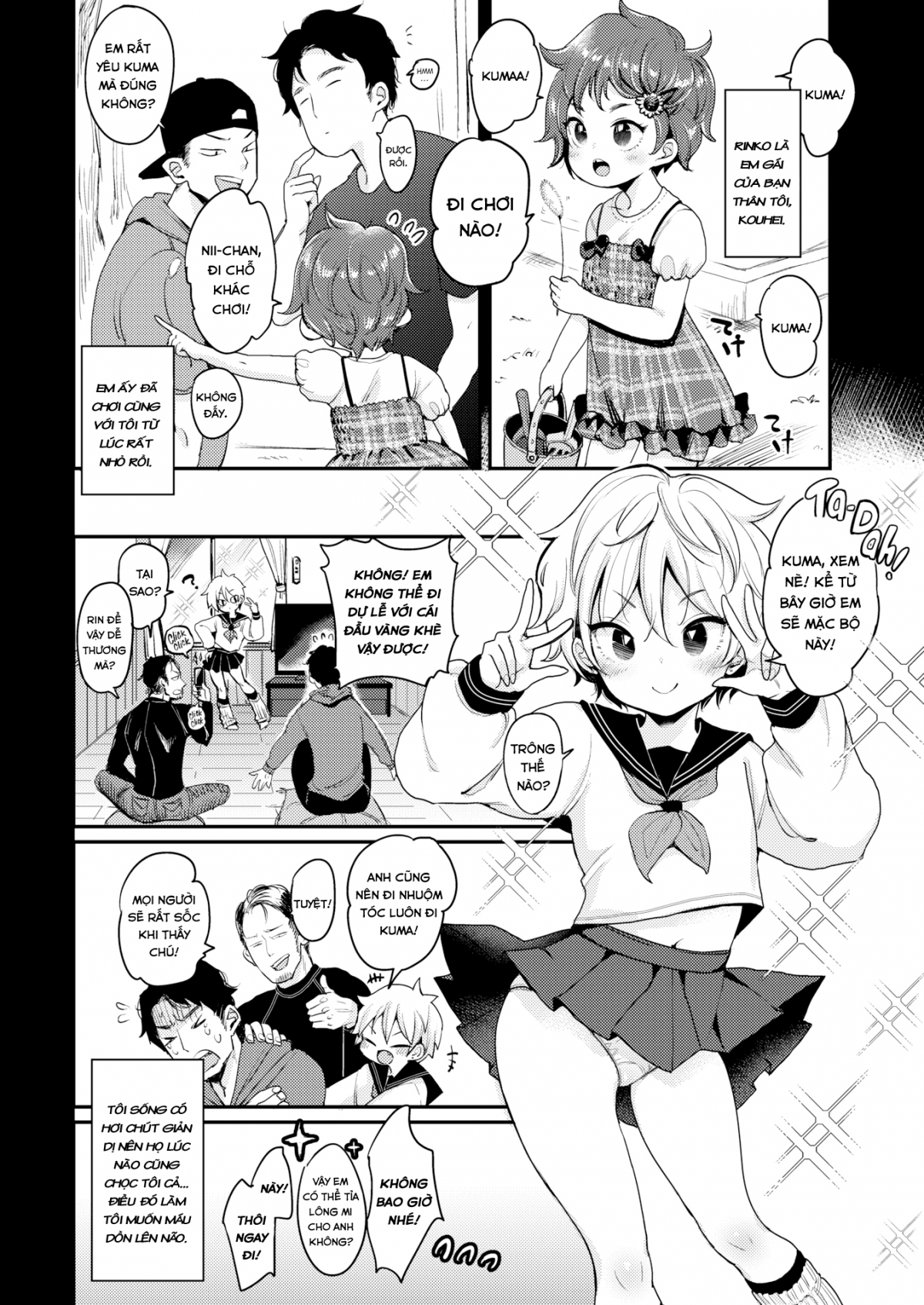 Gấu Và Pudding Chapter 1 - Page 2