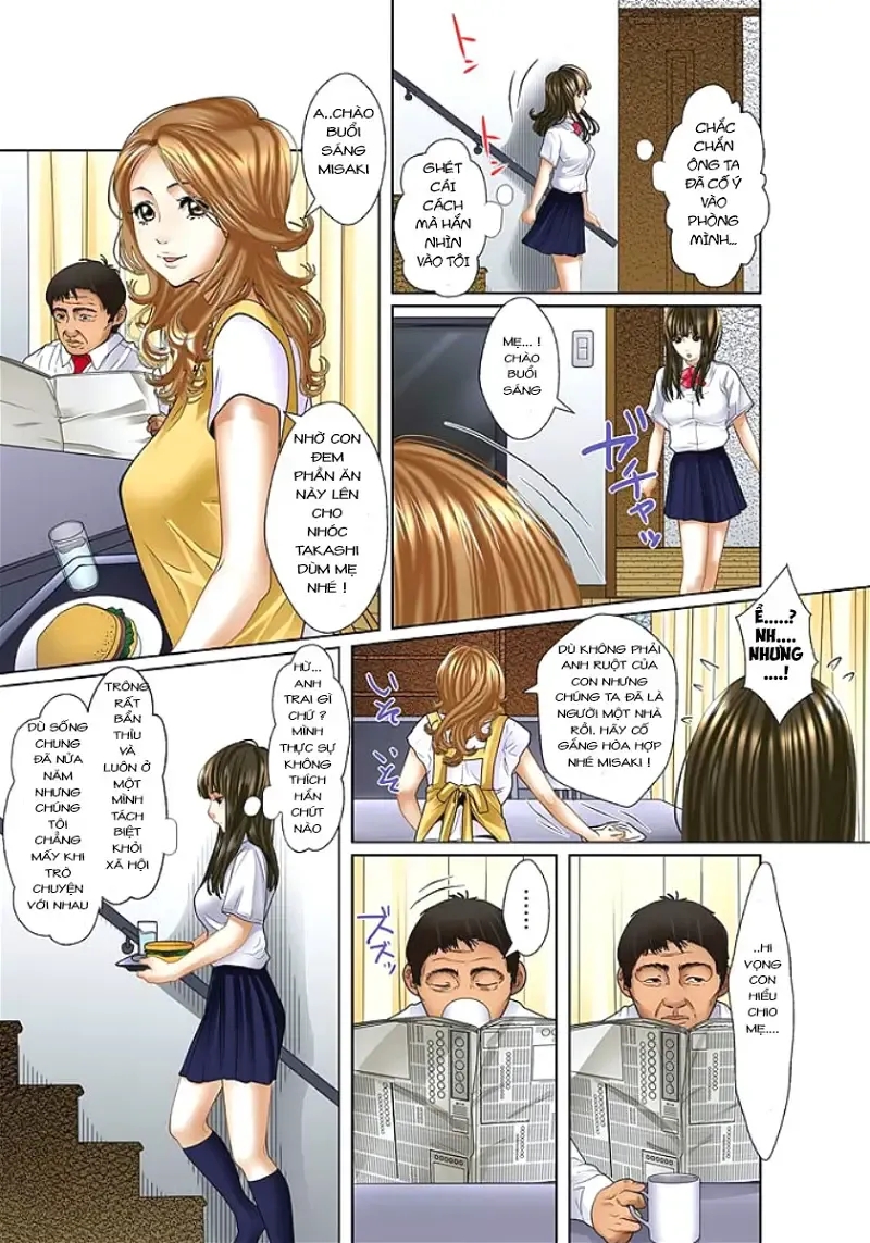 BỊ Cưỡng Bức Bởi Tên Bố Dượng Và Anh Trai Chạm Sâu Đến Trong Cùng Của Tôi... Chapter 1 - Page 14