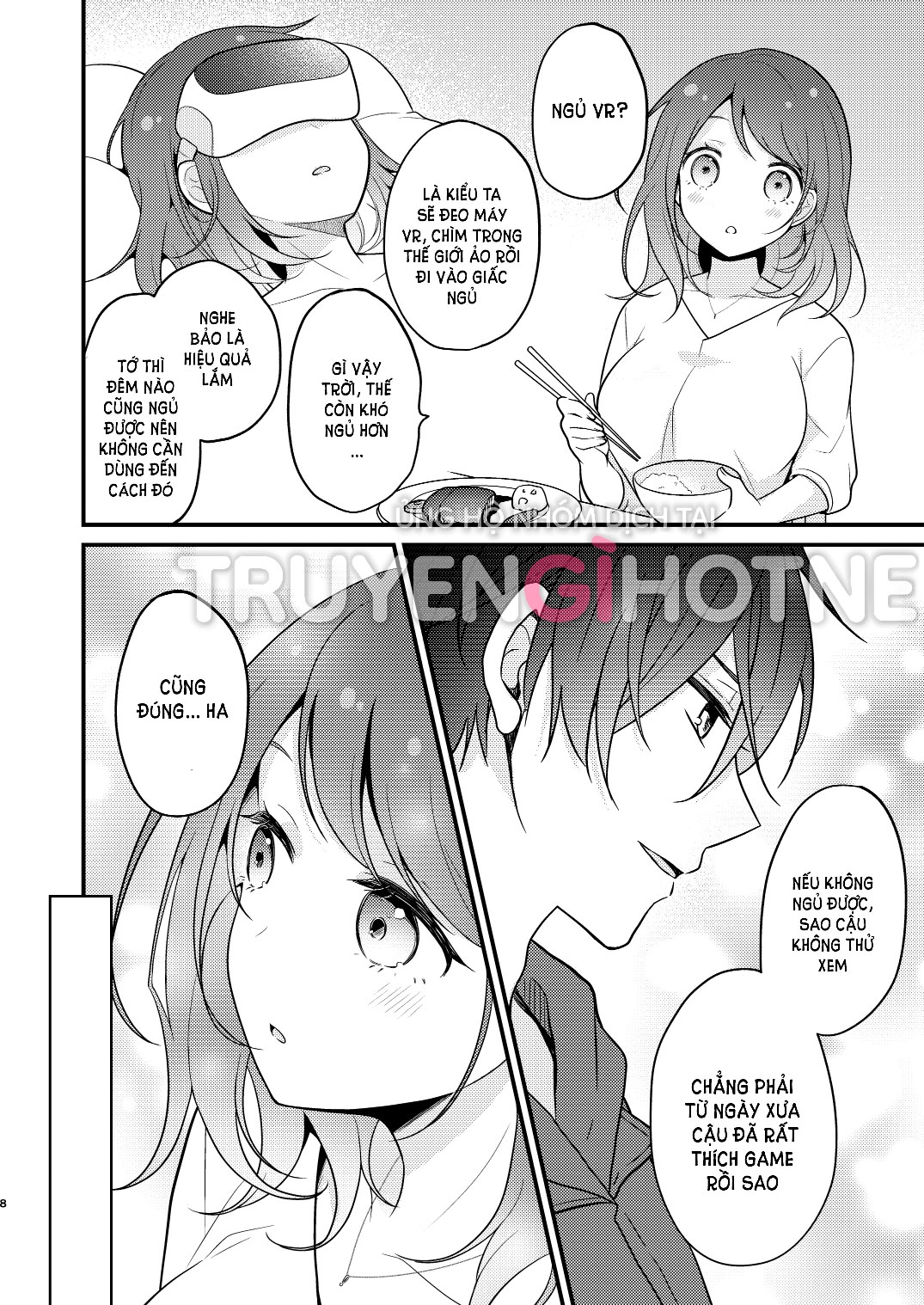 Bị Người Bạn Thời Thơ Ấu Quấy Rối Trong Lúc Ngủ Chapter 1 - Page 7