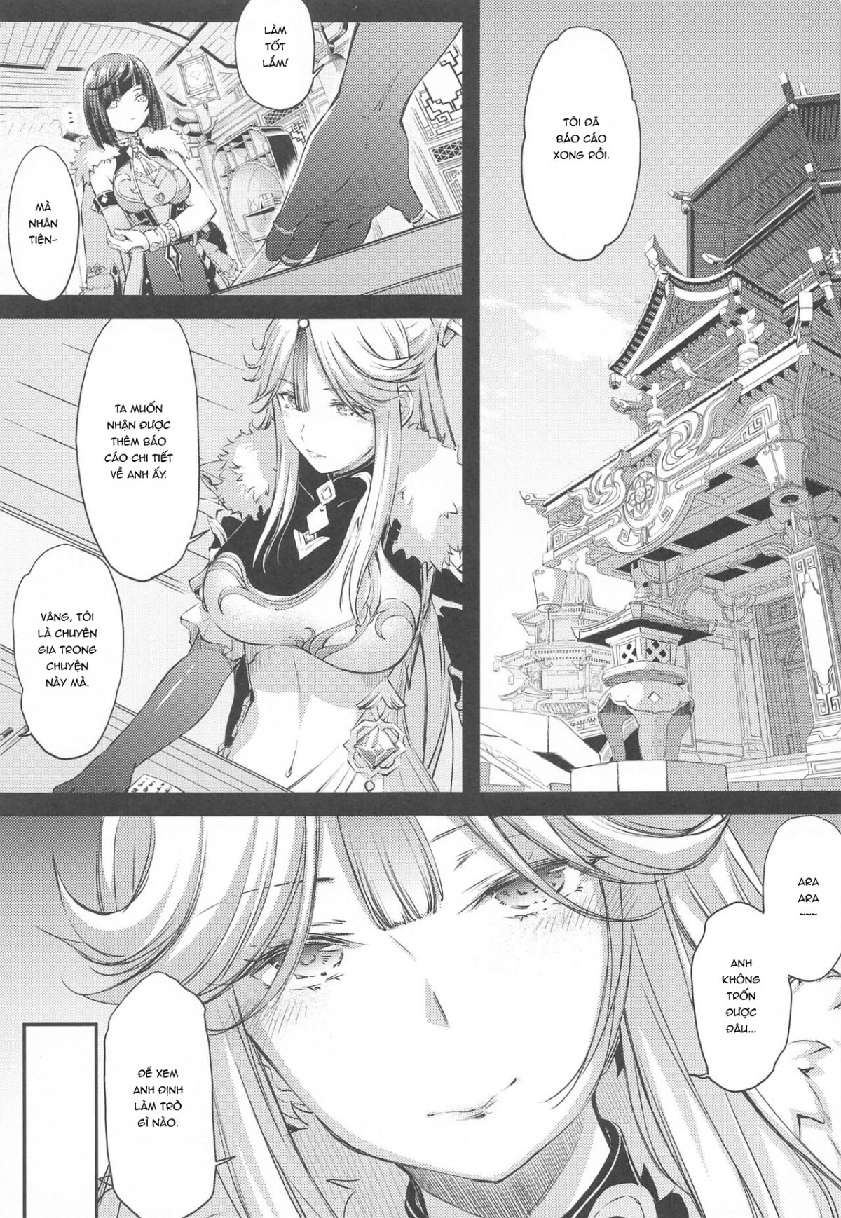 Kỳ Nghỉ Hè Của Raiden Shougun Chapter 1 - Page 3