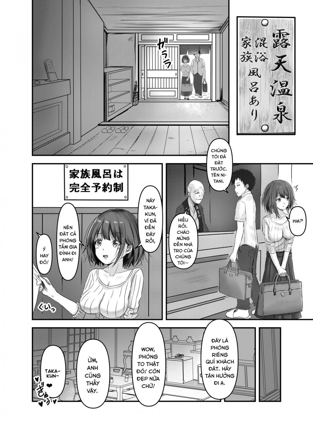 Shiori, Người Phụ Nữ Đã Kết Hôn – NTR Trong Chuyến Du Lịch Suối Nước Nóng Chapter 1 - Page 4