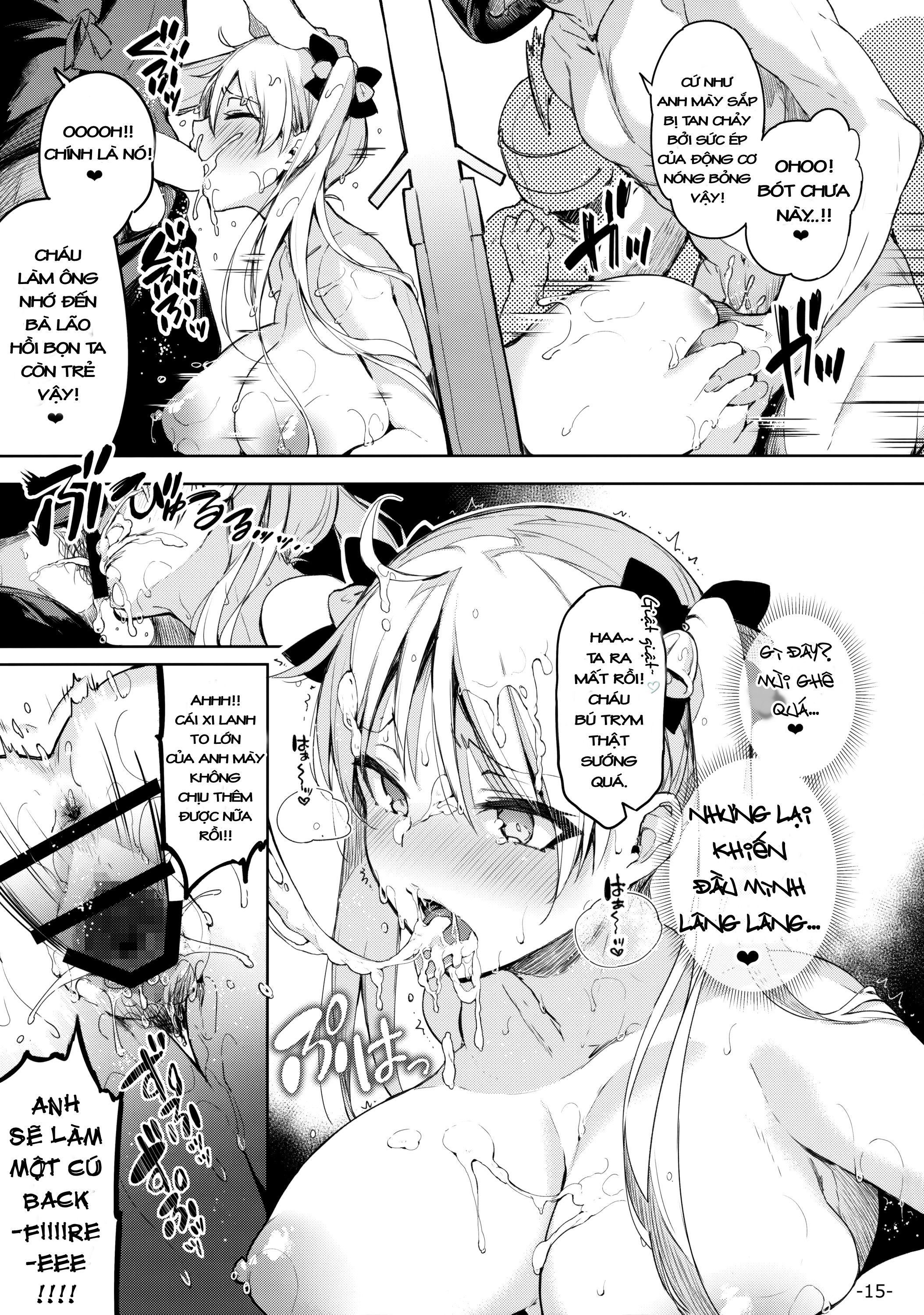 Rin-chan Hoảng Loạn Khi Bị Kẹt Trong Tường Chapter 1 - Page 14