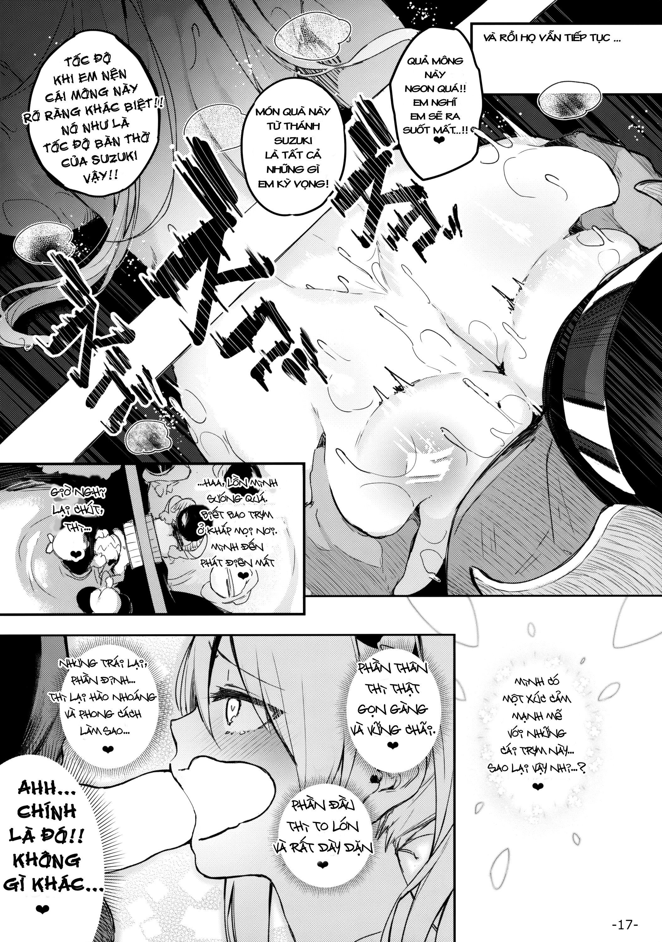 Rin-chan Hoảng Loạn Khi Bị Kẹt Trong Tường Chapter 1 - Page 16