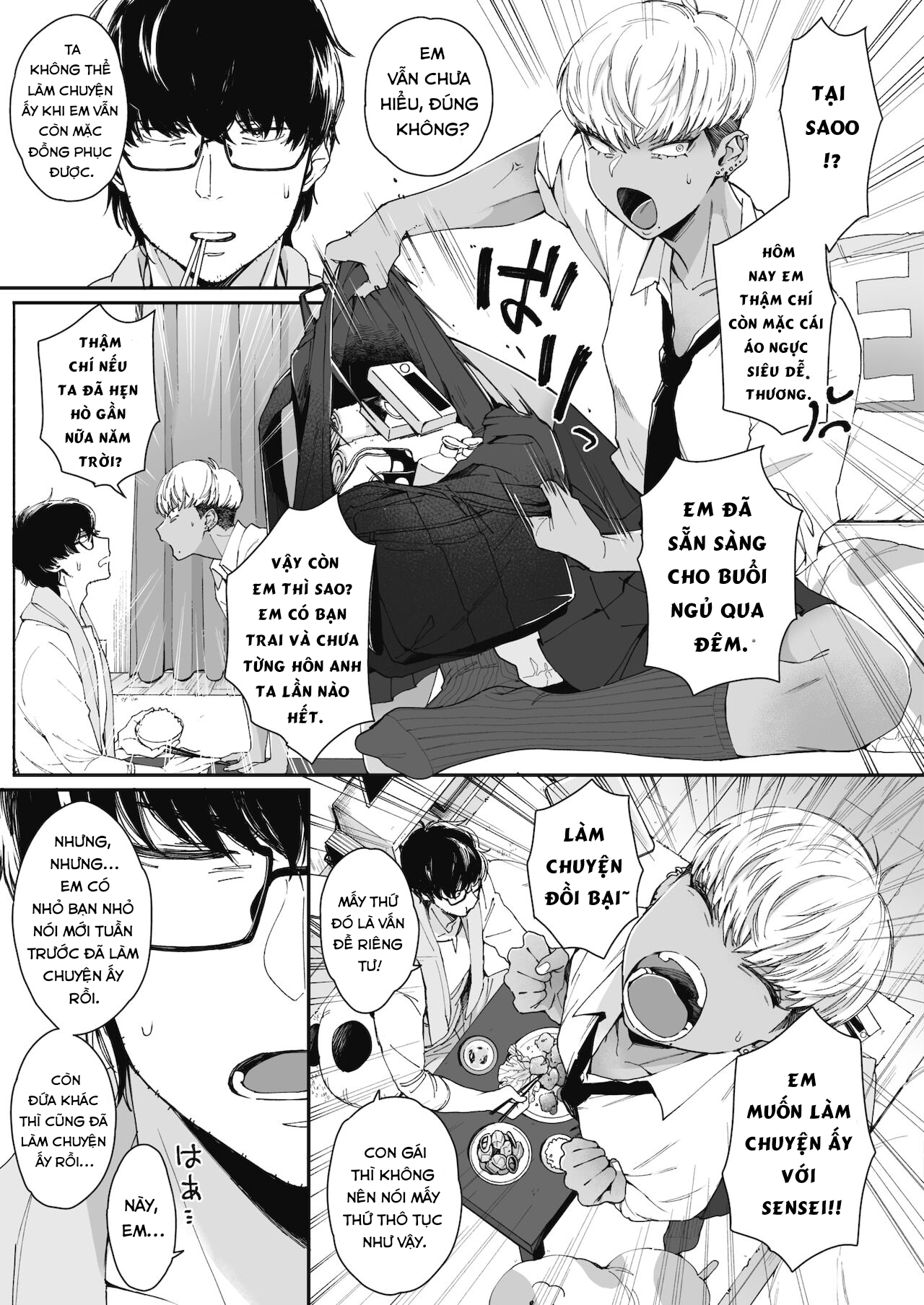 Xúi Giục Senpai Chapter 1 - Page 4