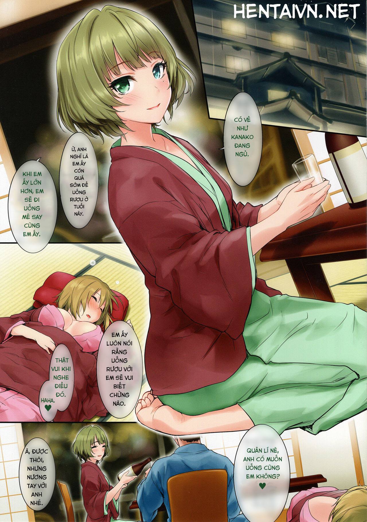 Buổi Làm Tình Bất Ngờ của Kanako và Kaede tại Suối Nước Nóng Chapter 1 - Page 3