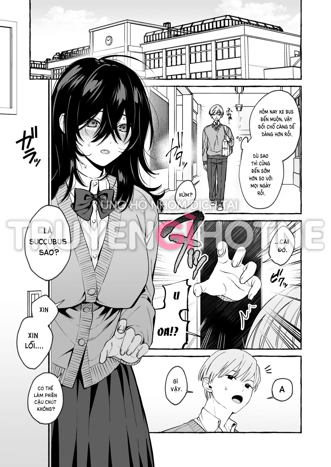 Hóa Ra Tôi Chẳng Phải Người Duy Nhất Của Cô Bạn Cùng Lớp Succubus Chapter 1 - Page 2