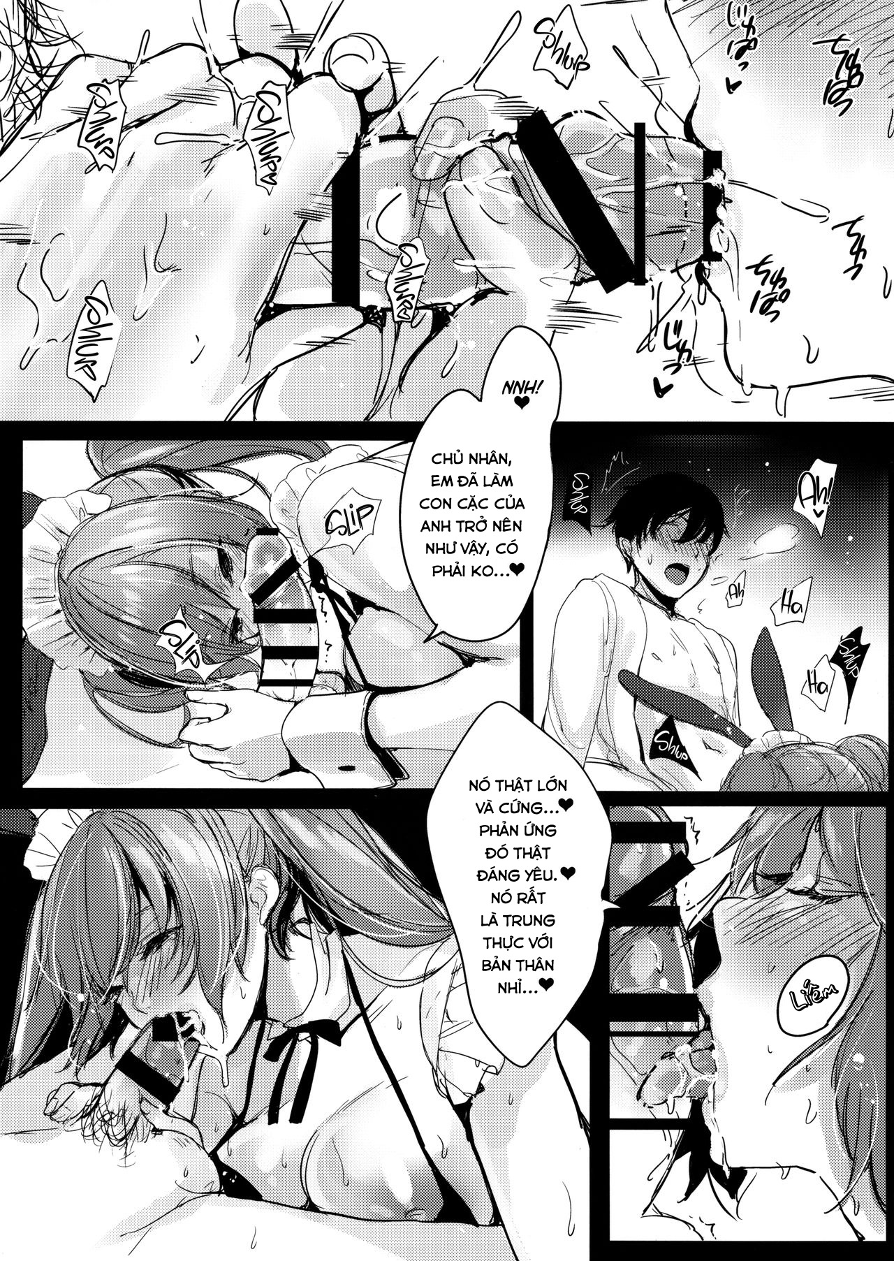 Sự Khiêu Khích Đến Từ Nàng Hầu Thỏ Chapter 1 - Page 6