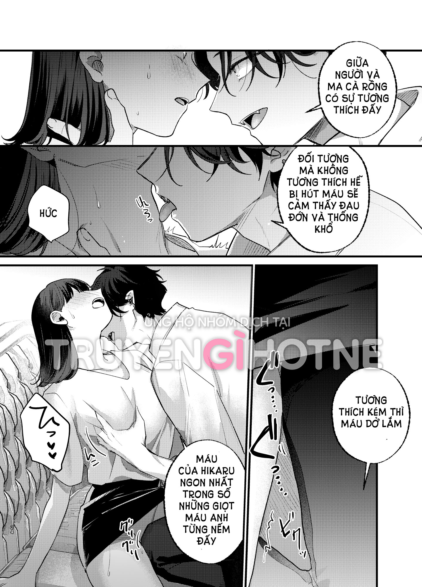 Một Đêm Bị Ma Cà Rồng Quấn Lấy Chapter 2 - Page 15